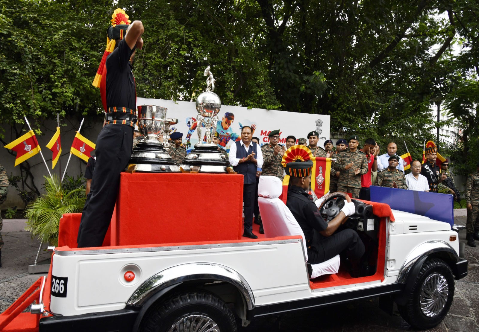 Durand Trophy tour Kicks off in Guwahati 